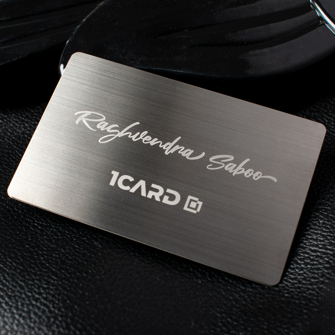 1Card VIP Steel Premium Metal NFC Business Card